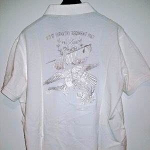 Polo Ralph Lauren Eagle Vs Dragon Freedom Seeker 371 Infantry Regiment Souvenir